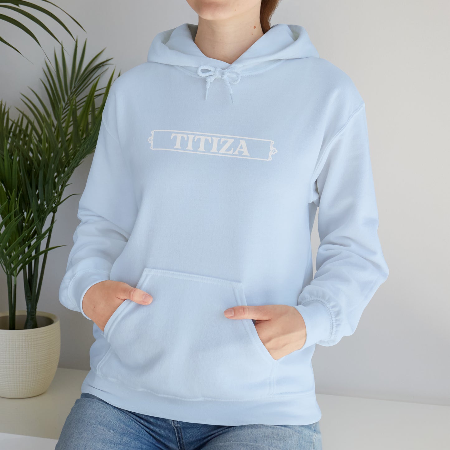 Woman's Hoodie Titza White
