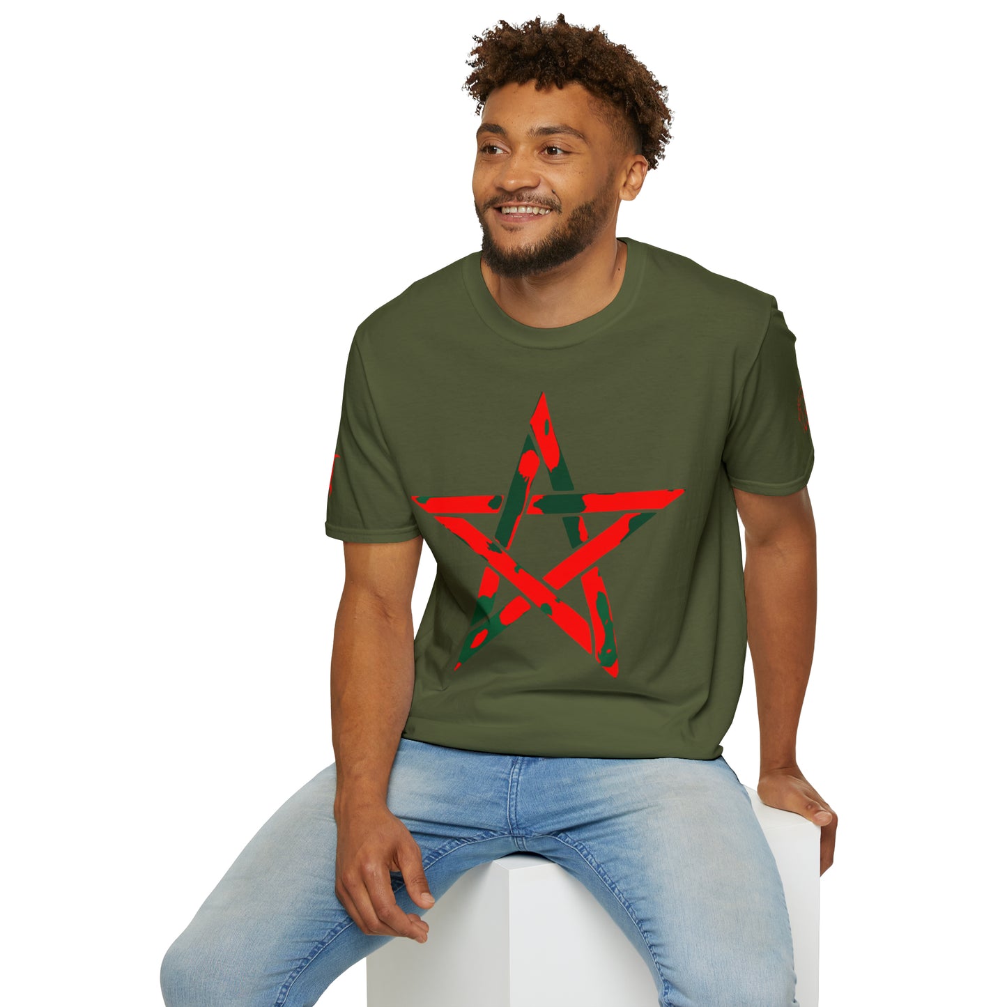 Giant Moroccan Star Red/Green