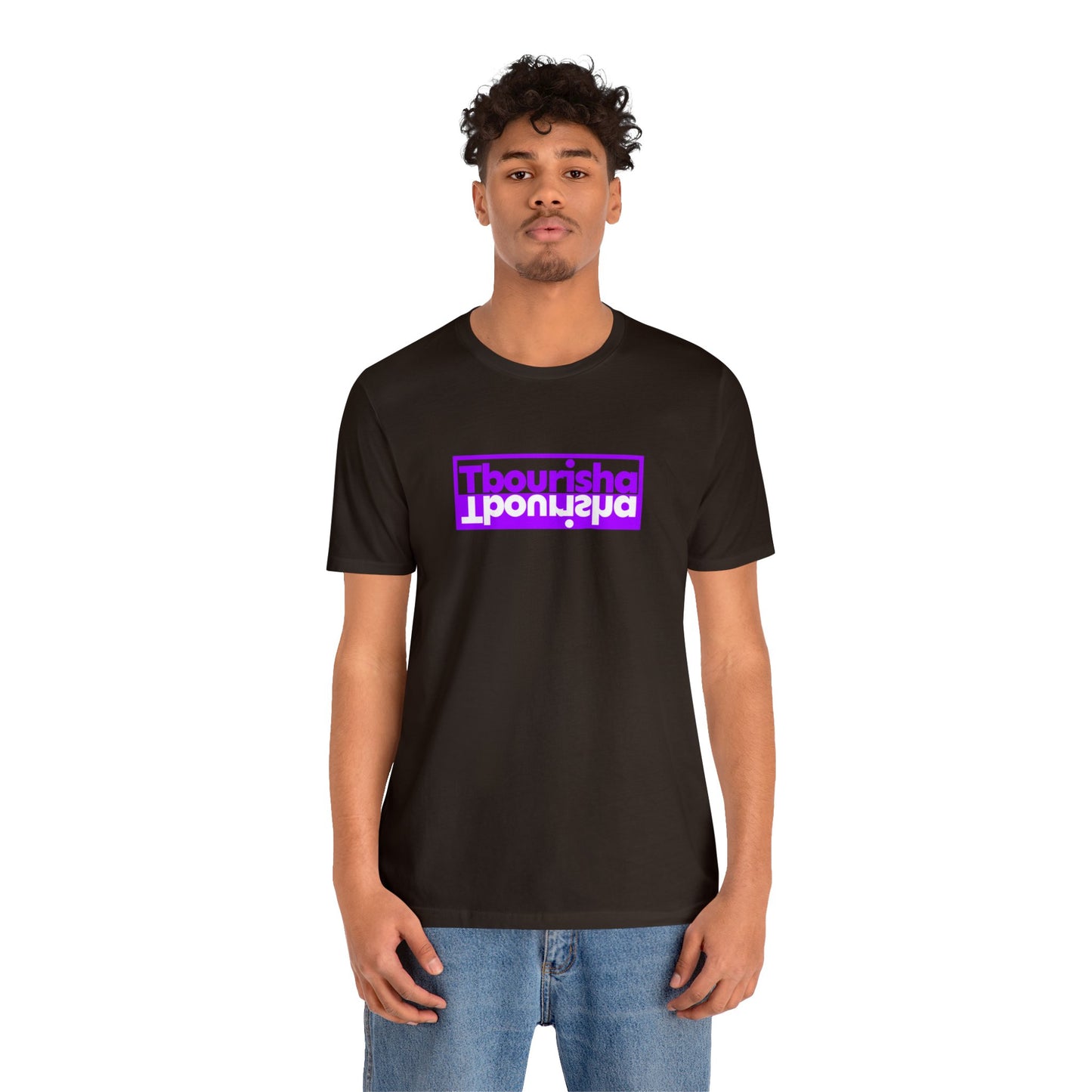 Tbourisha T-shirt Purple/White