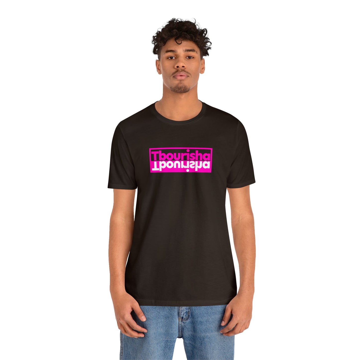Tbourisha T-shirt Pink/White