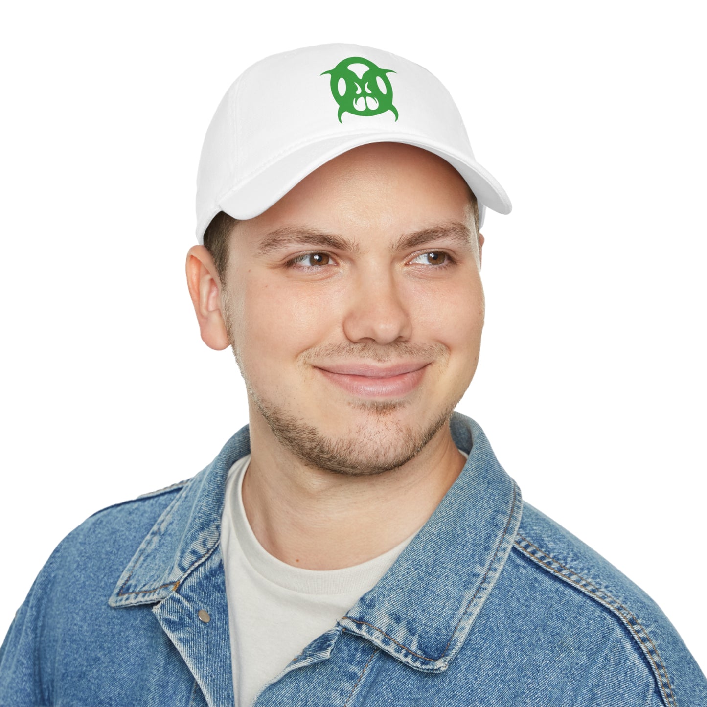 Mr.Moro Logo Green - Low Profile Baseball Cap