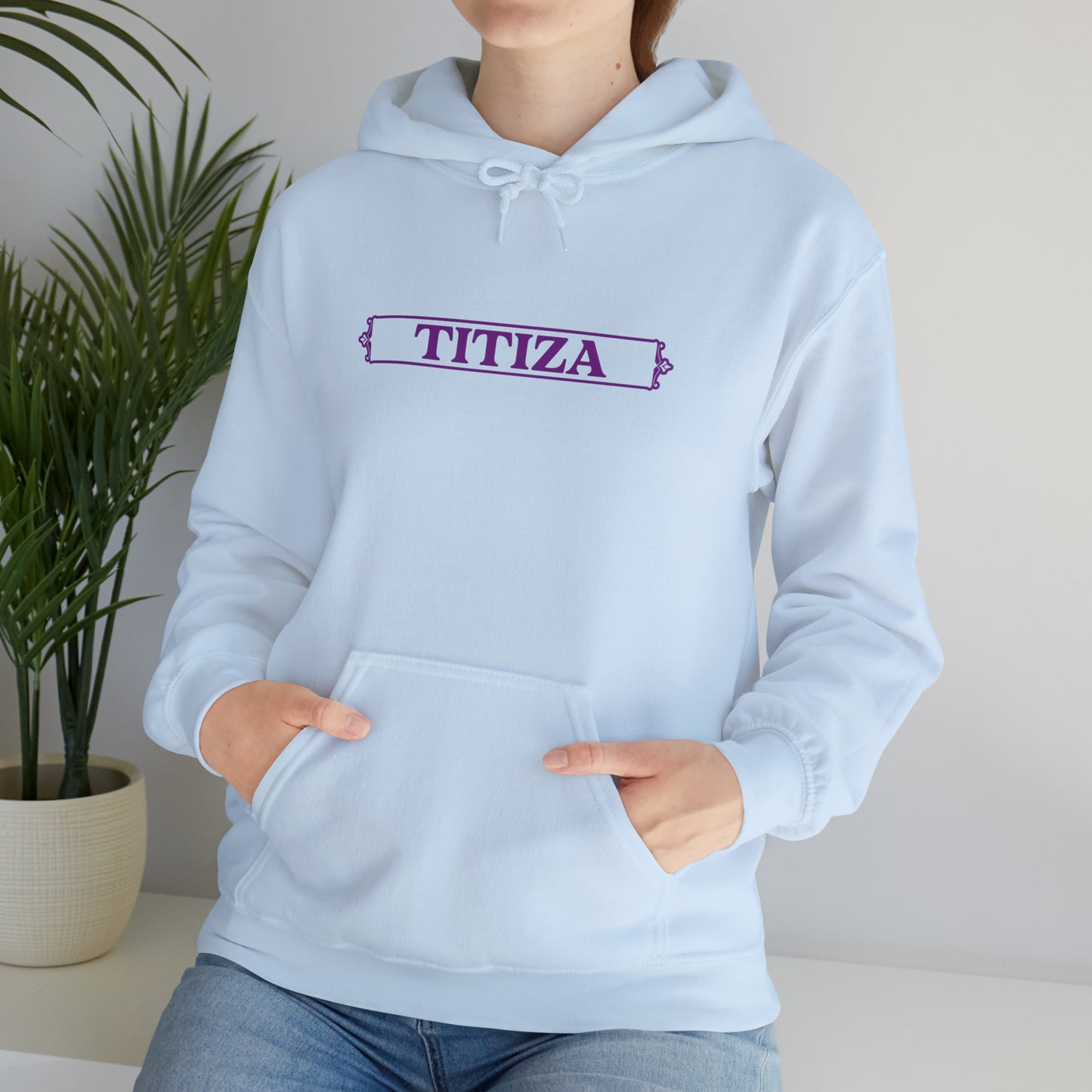 Woman's Hoodie Titza Purple