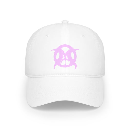 Mr.Moro Logo Pink - Low Profile Baseball Cap