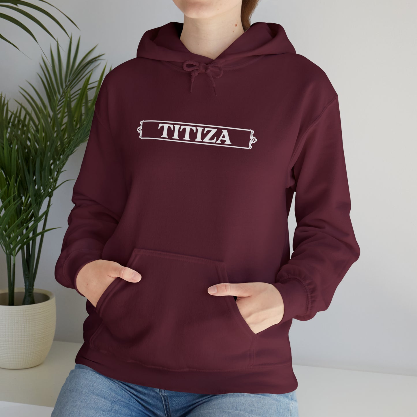 Woman's Hoodie Titza White