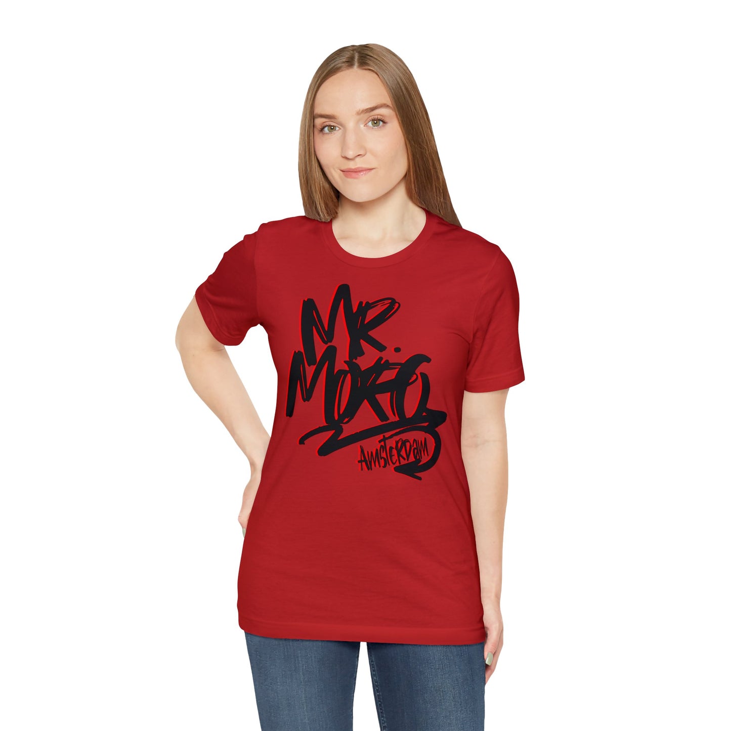 Mr.Moro Graffiti T-shirt Red/Black