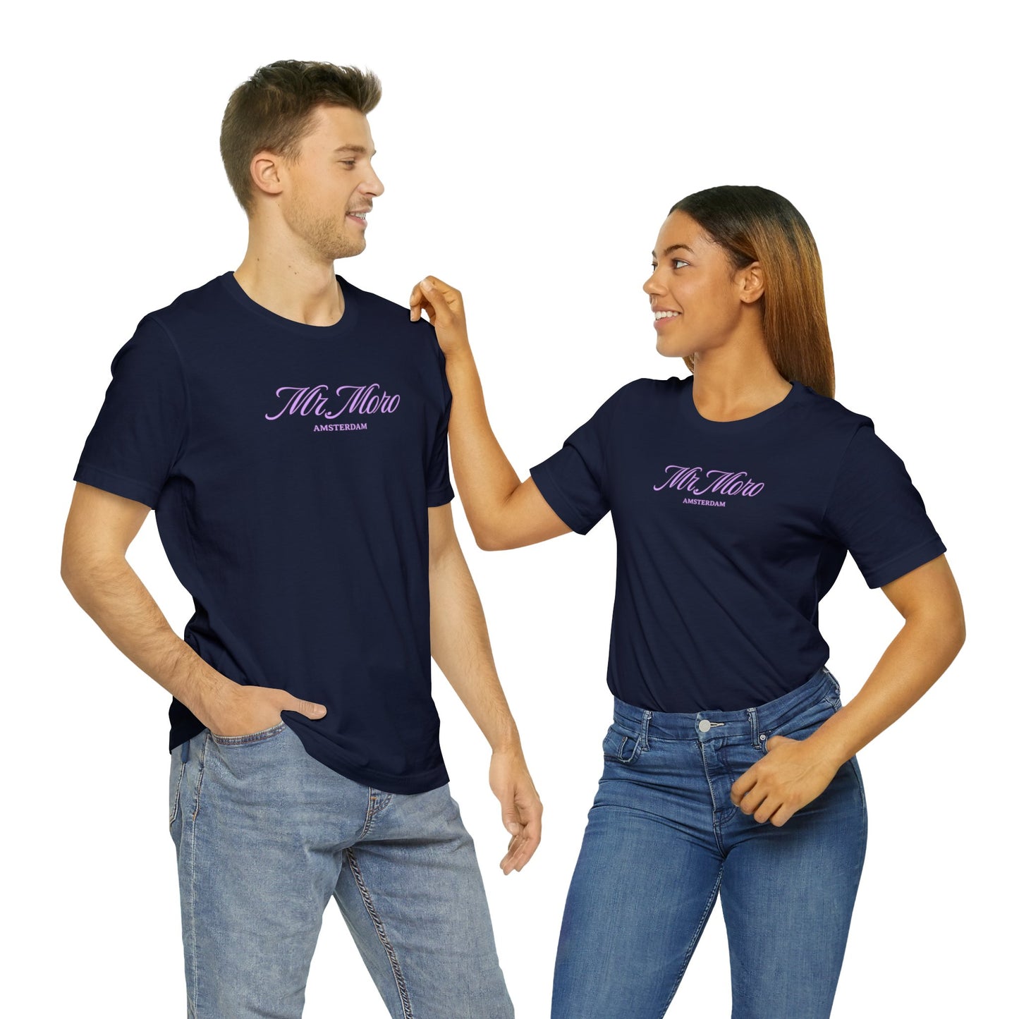 Mr.Moro Amsterdam Classic T-shirt Pink