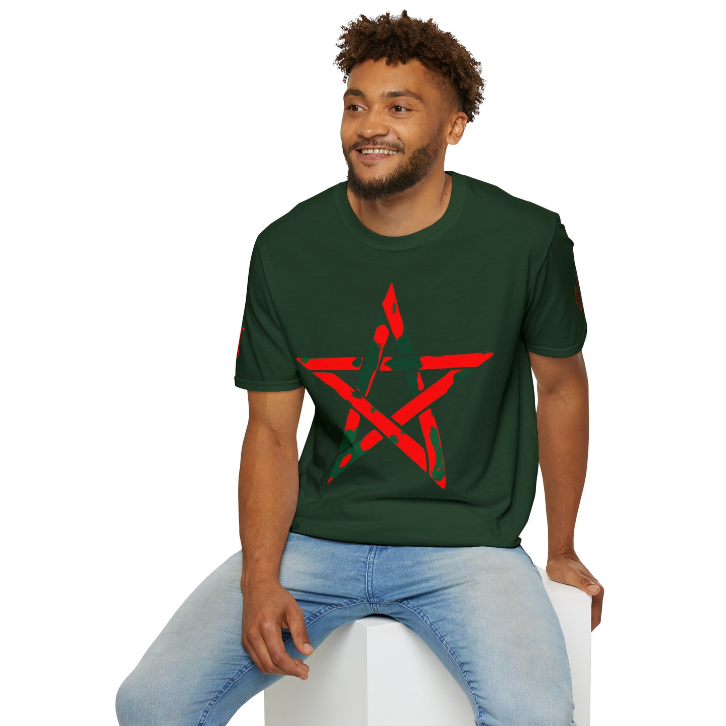 Giant Moroccan Star Red/Green