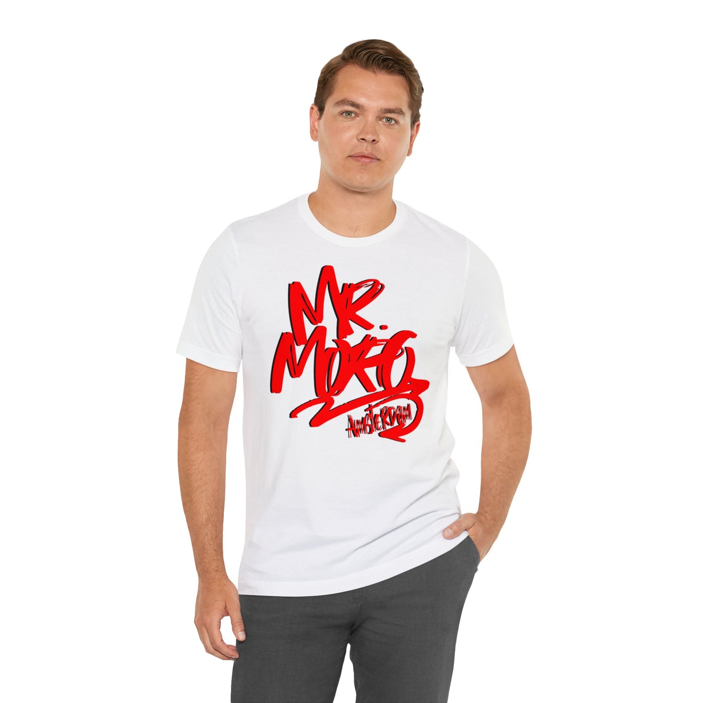 Mr.Moro Graffiti T-shirt Red/Black