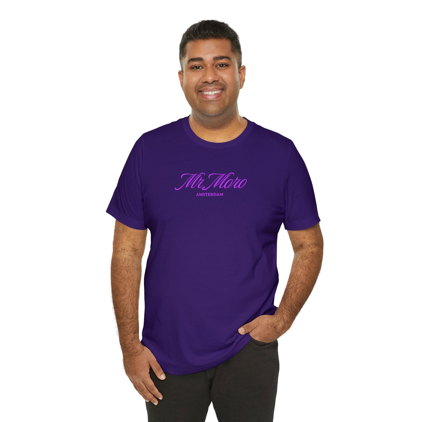 Mr.Moro Amsterdam Classic T-shirt Purple