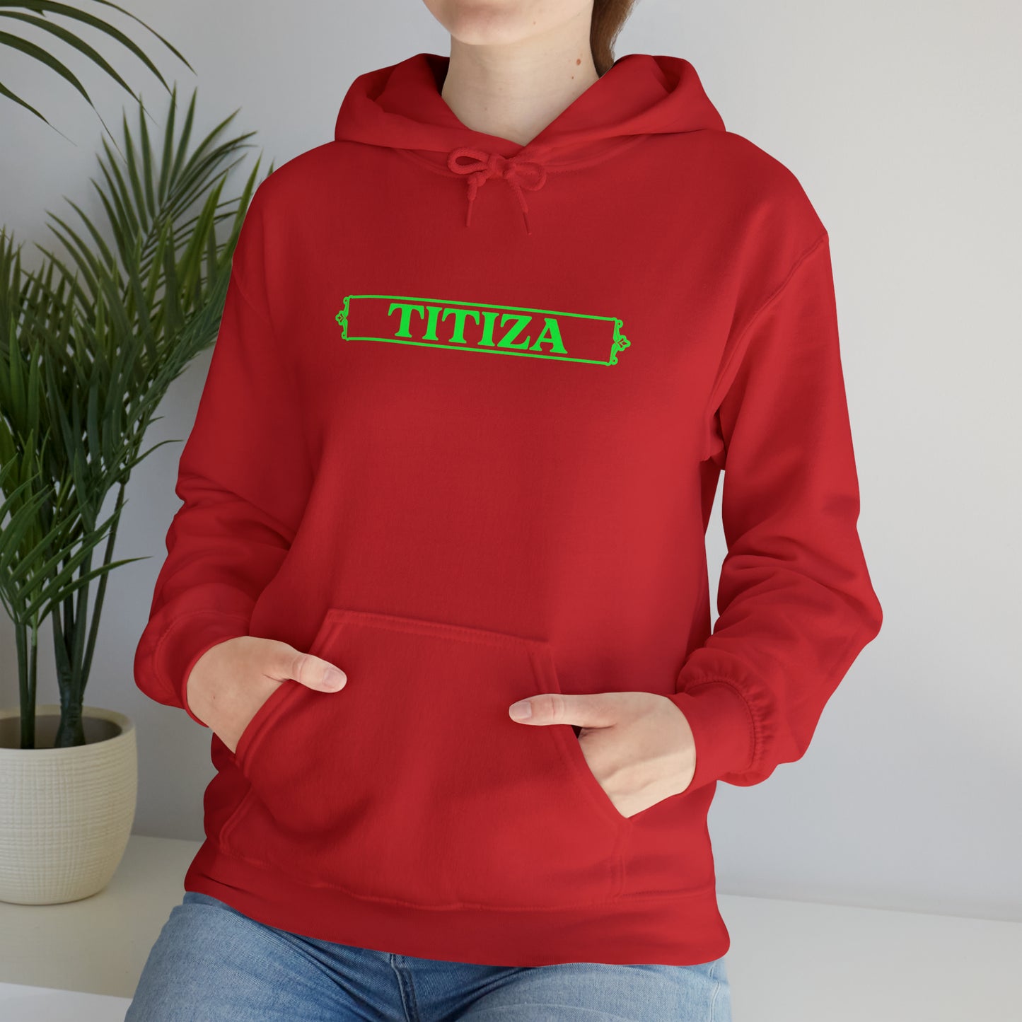 Woman's Hoodie Titza Green
