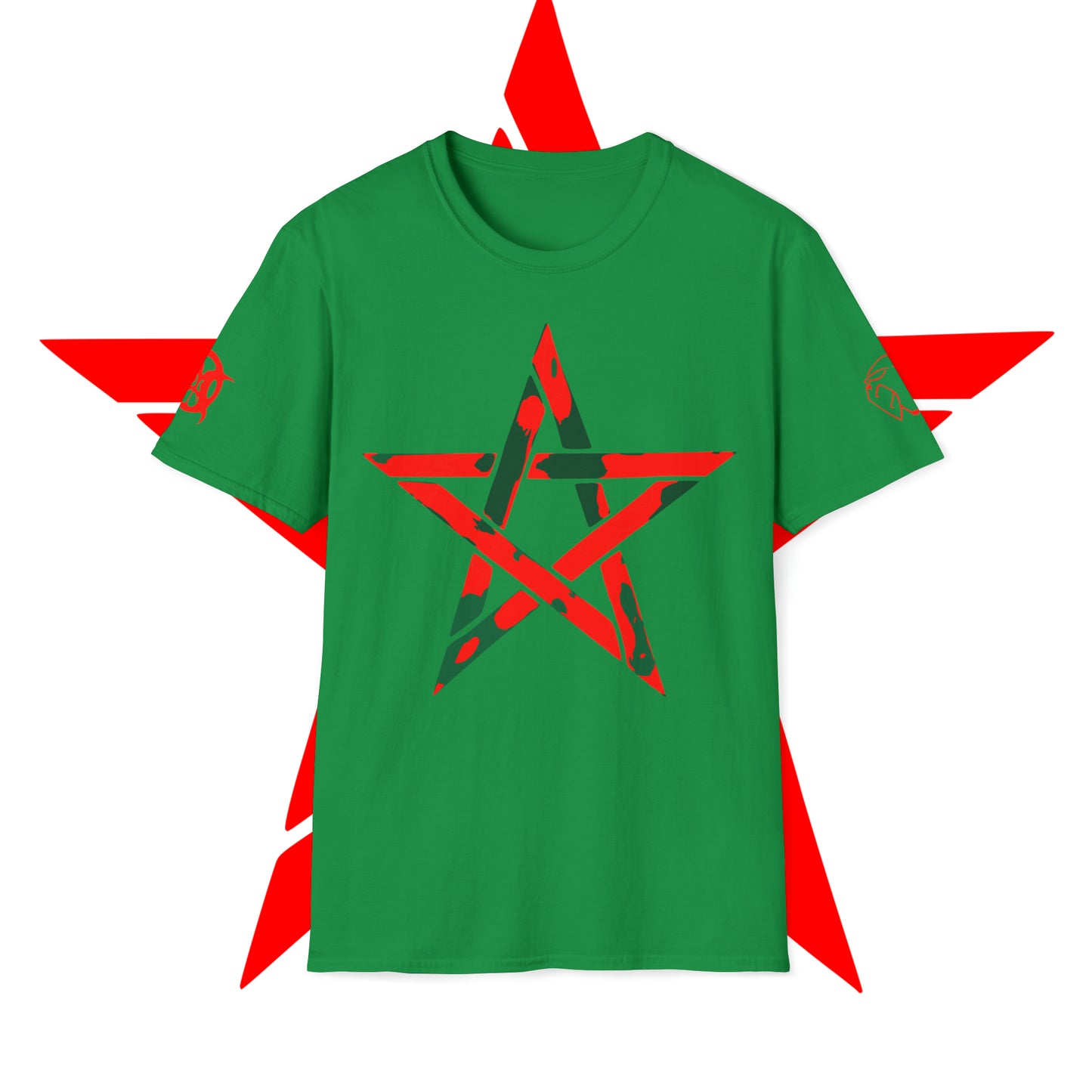Giant Moroccan Star Red/Green