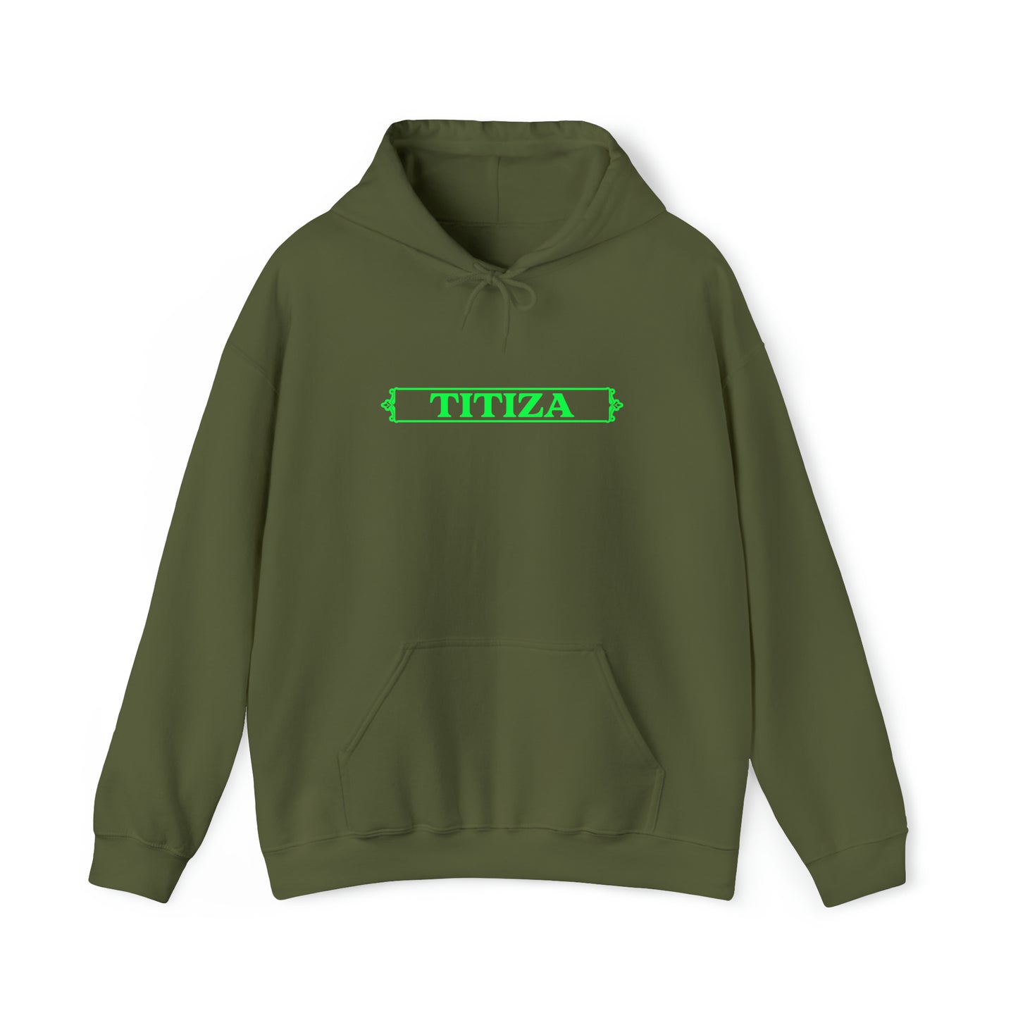 Woman's Hoodie Titza Green