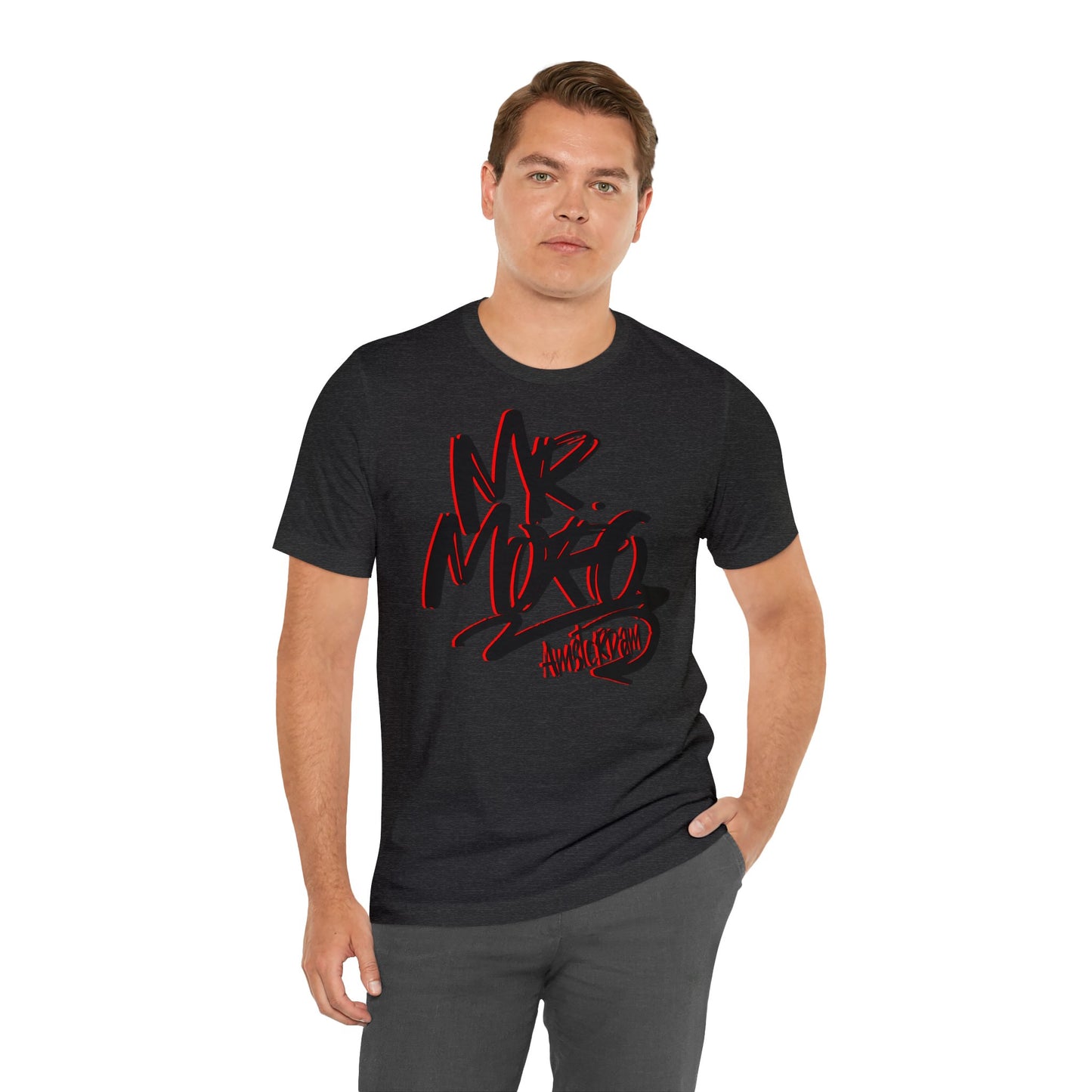 Mr.Moro Graffiti T-shirt Red/Black
