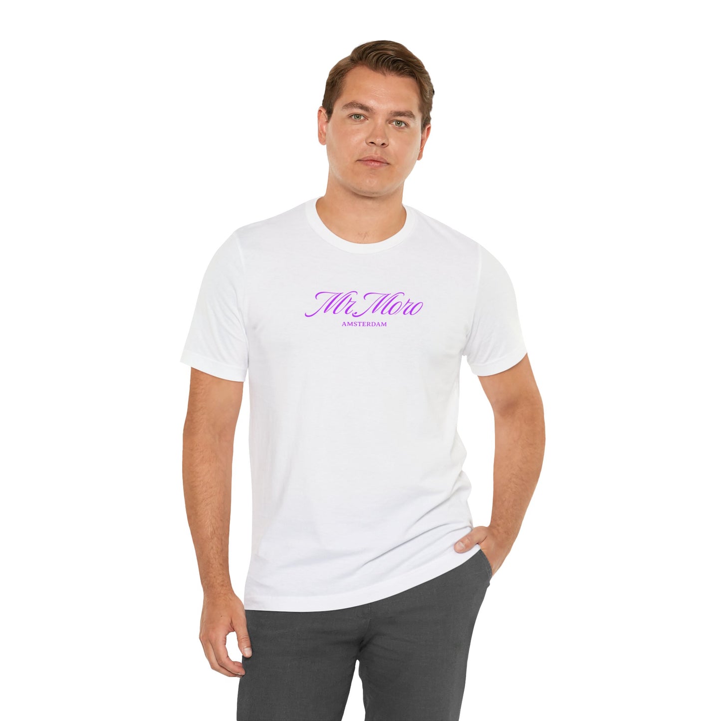 Mr.Moro Amsterdam Classic T-shirt Purple