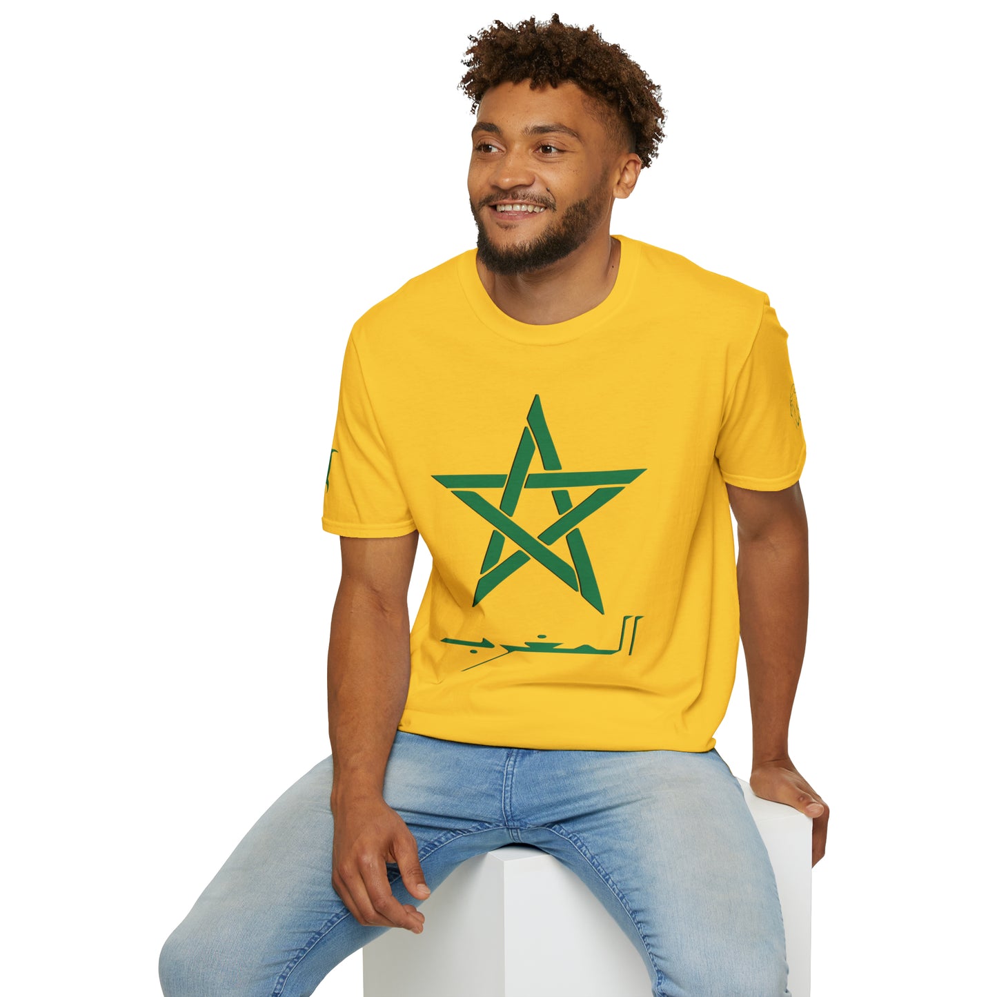 Arabic Moroccan Star Green