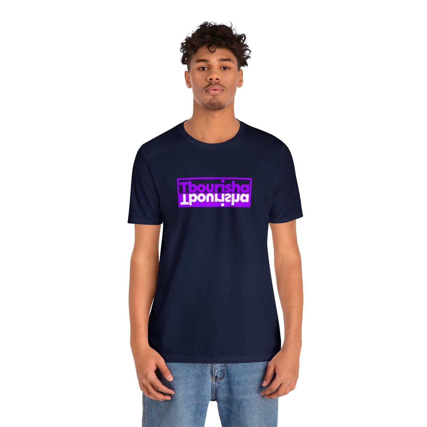 Tbourisha T-shirt Purple/White