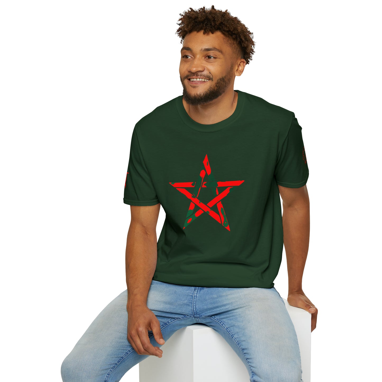 Moroccan Star Red/Green