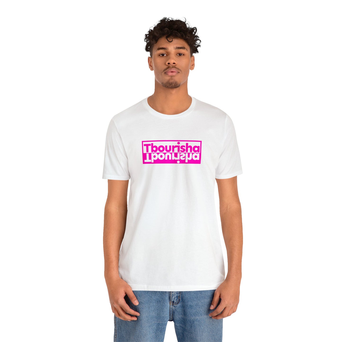 Tbourisha T-shirt Pink/White
