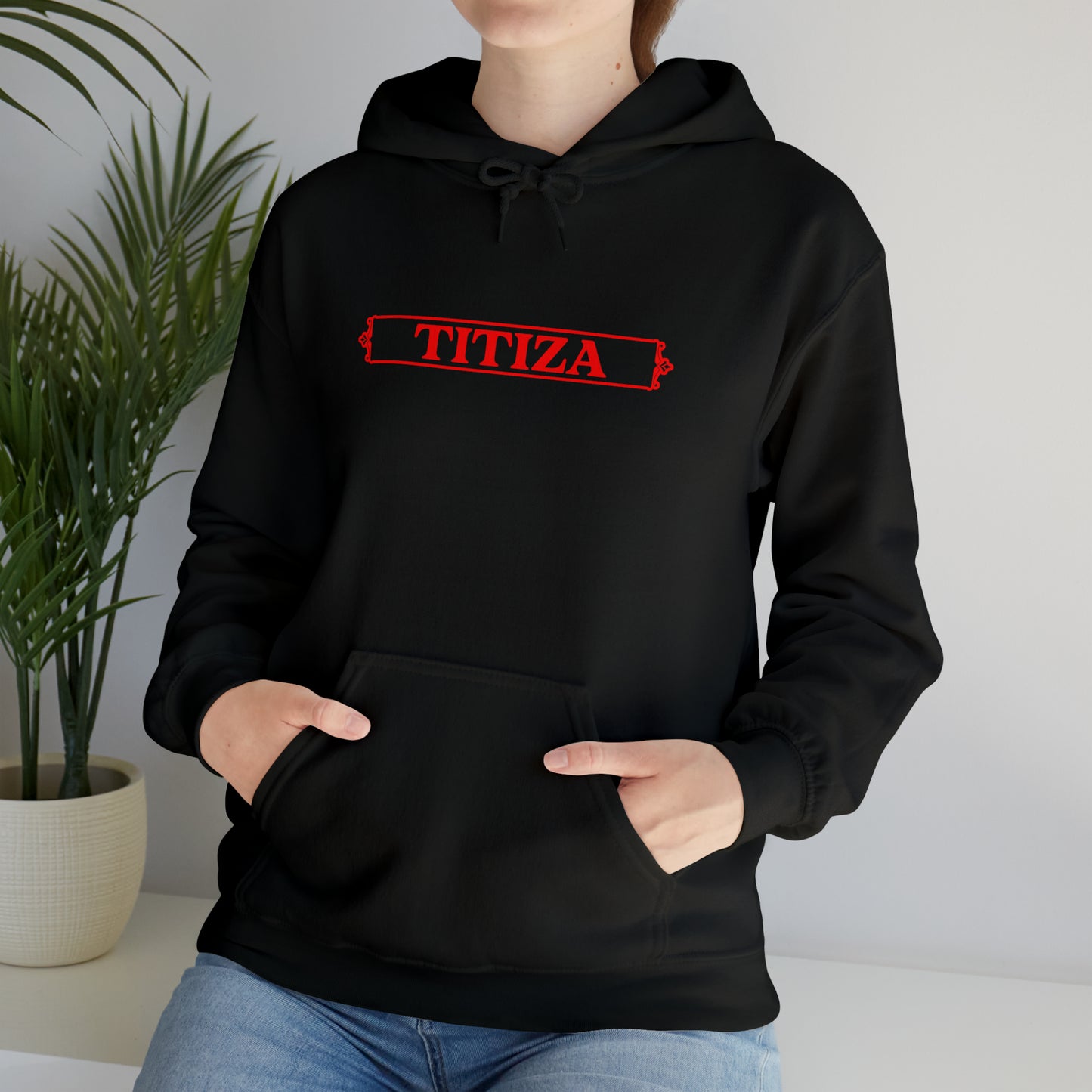Woman's Hoodie Titza Red