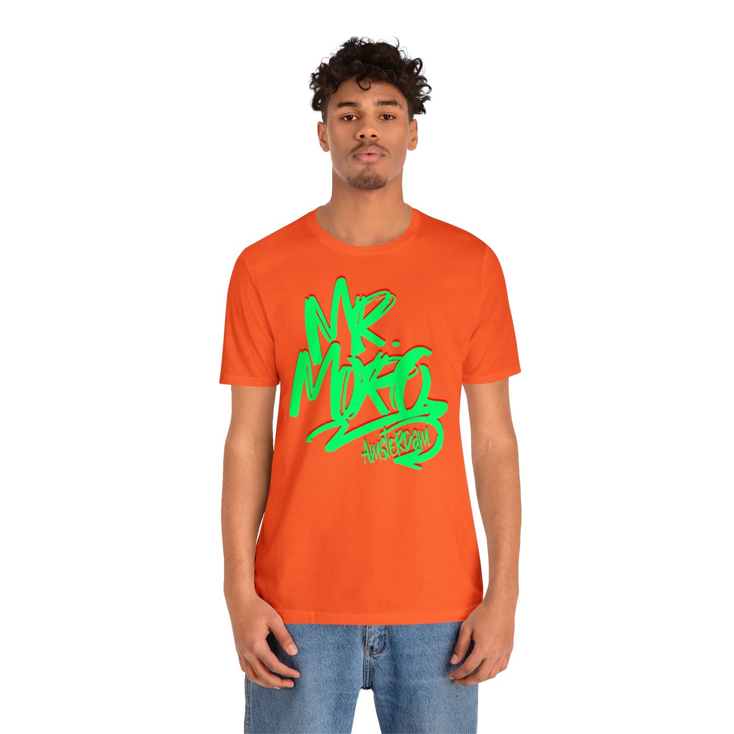 Mr.Moro Graffiti T-shirt Green/Red