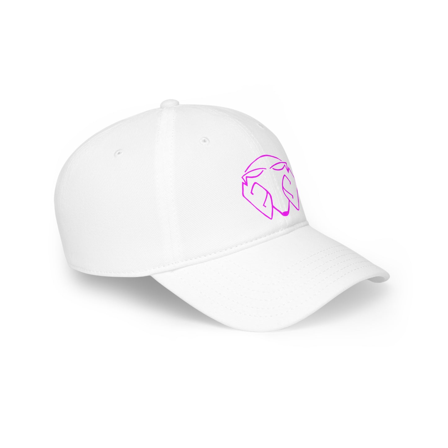 Mr.Moro Head Logo Pink - Low Profile Baseball Cap