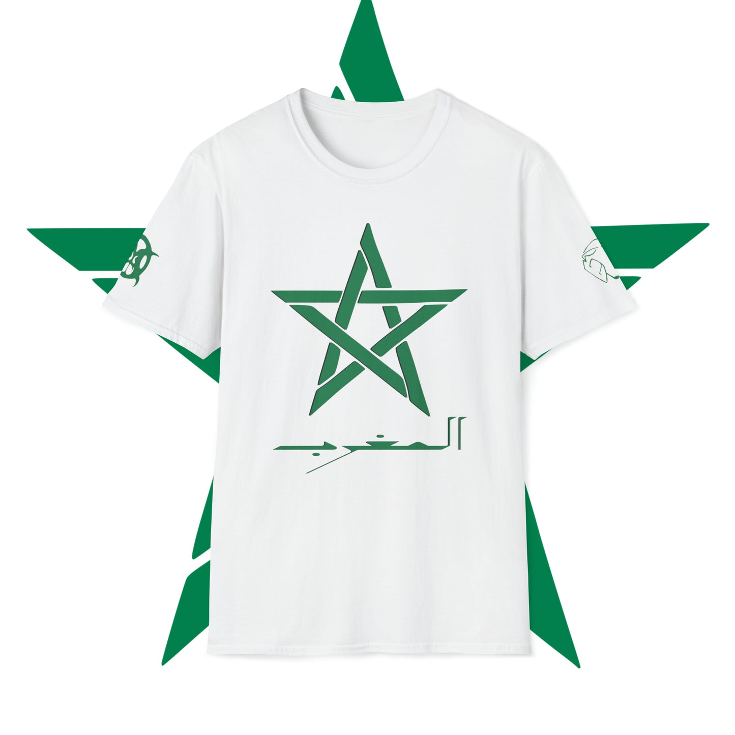 Arabic Moroccan Star Green