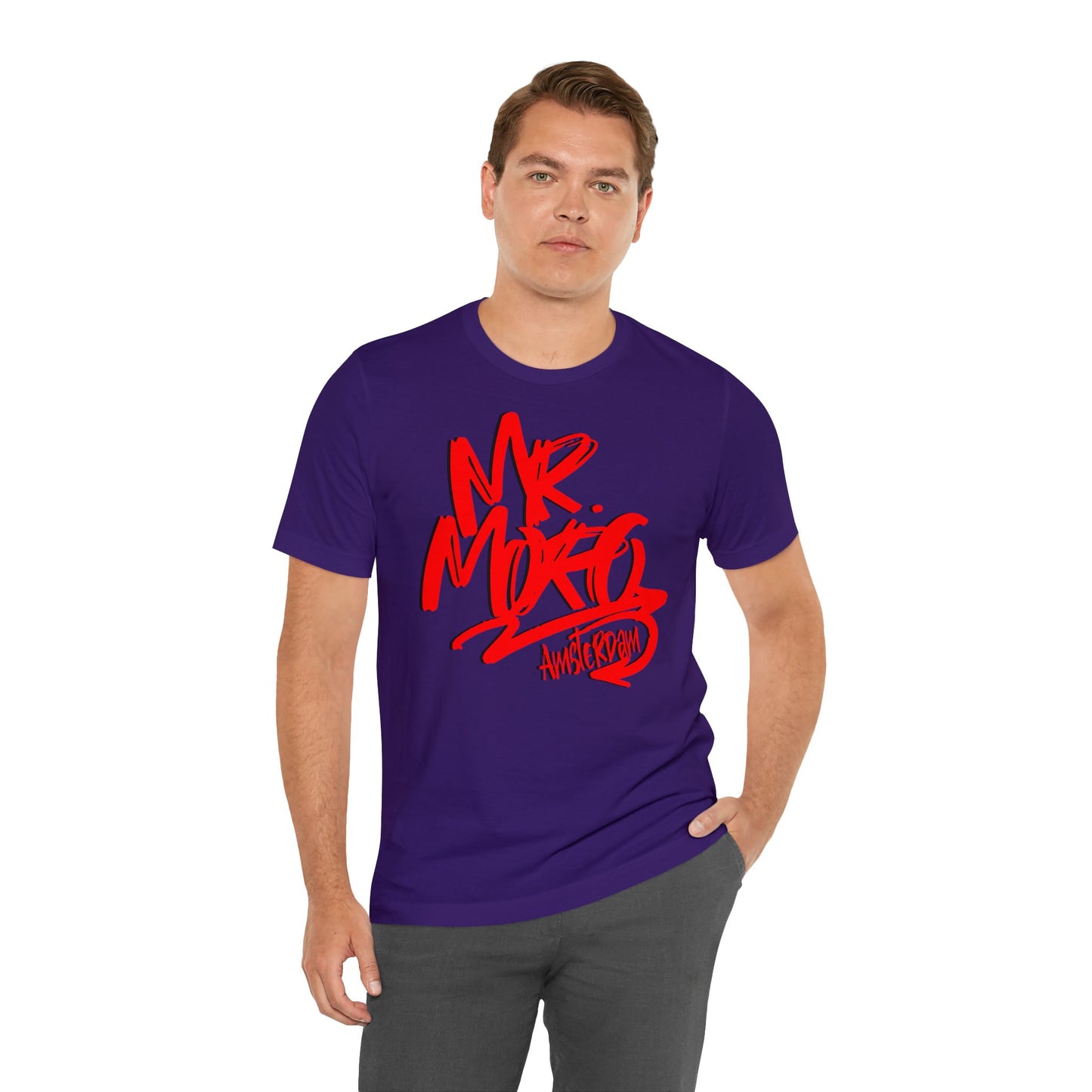 Mr.Moro Graffiti T-shirt Red/Black