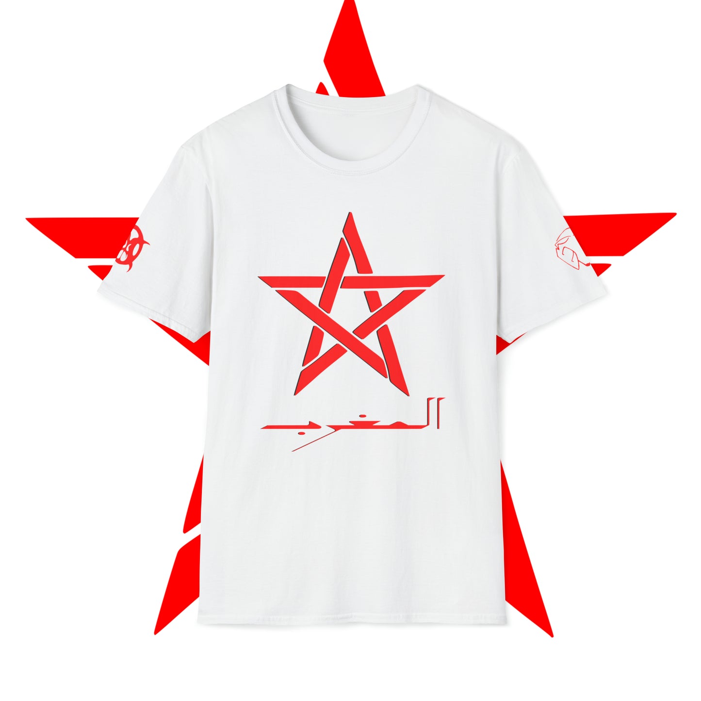 Arabic Moroccan Star Red