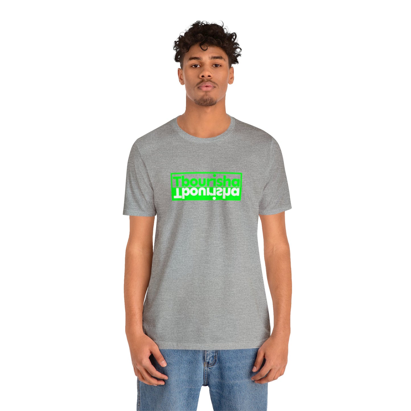 Tbourisha T-shirt Green/White