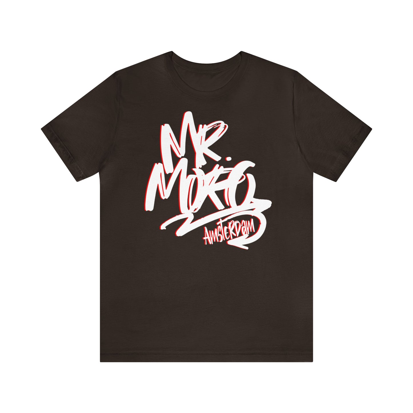Mr.Moro Graffiti T-shirt White/Red