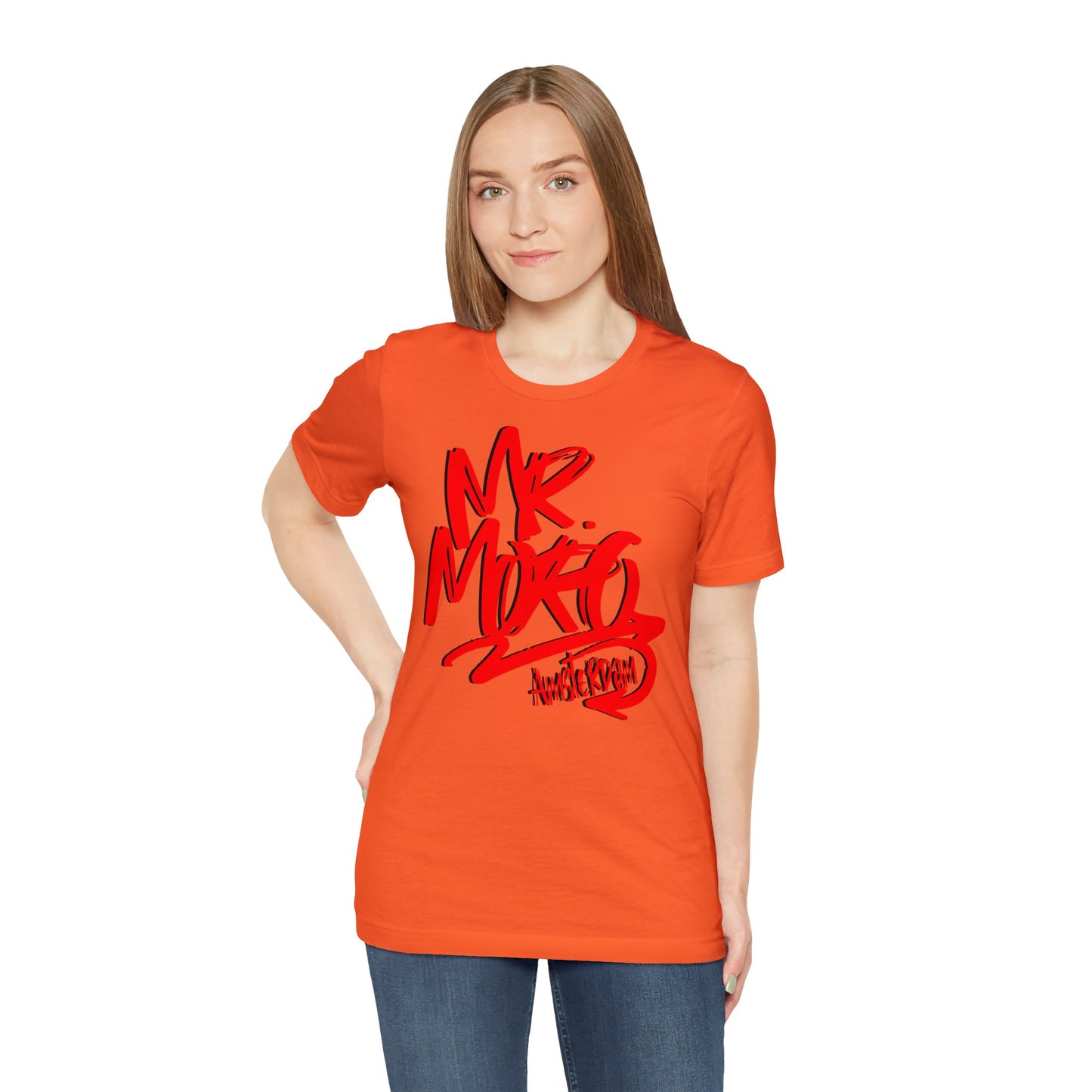 Mr.Moro Graffiti T-shirt Red/Black