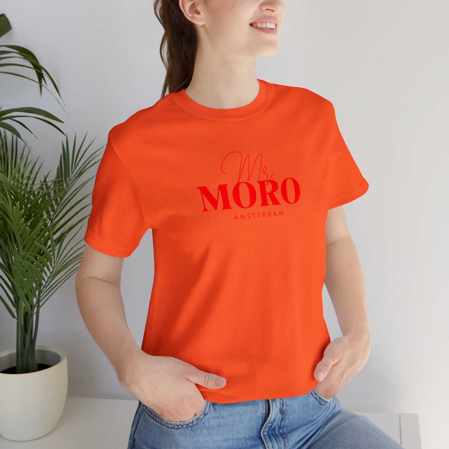 Mr.Moro Amsterdam T-shirt Red