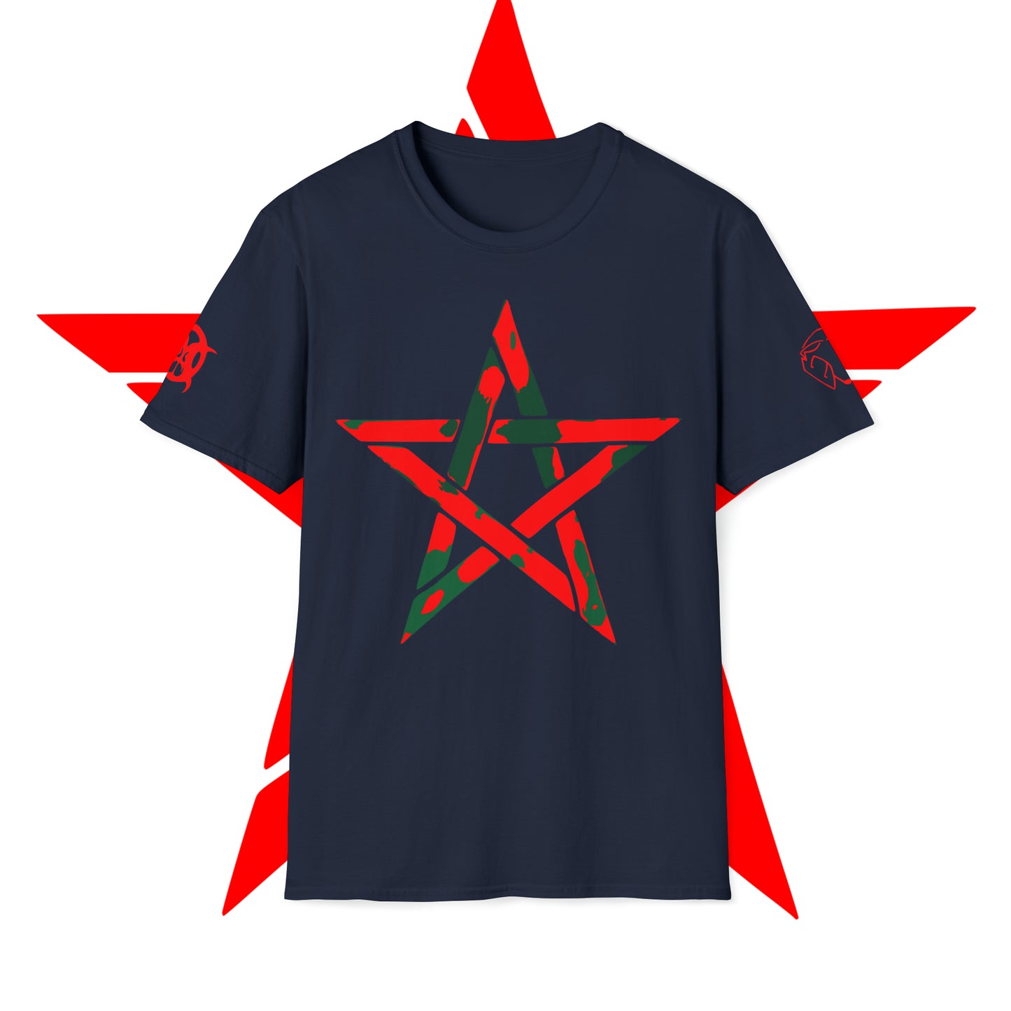 Giant Moroccan Star Red/Green
