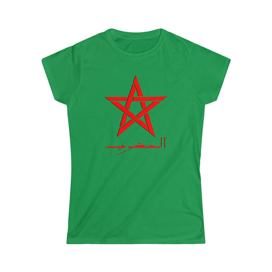 Women's Arabic Moroccan Star Red