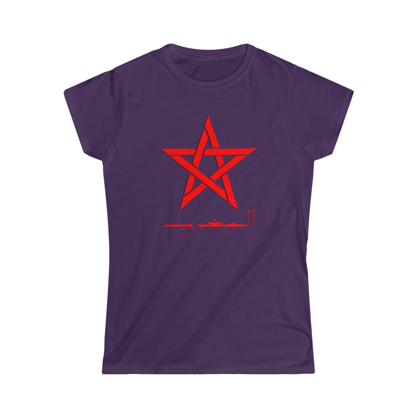 Women's Arabic Moroccan Star Red