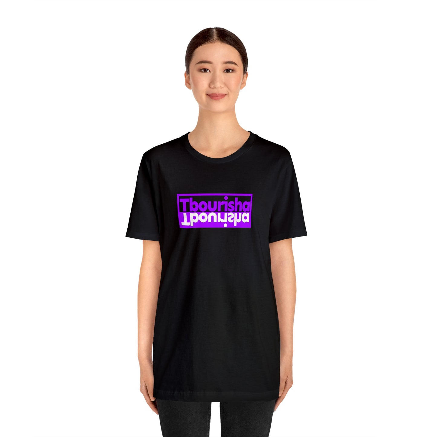 Tbourisha T-shirt Purple/White