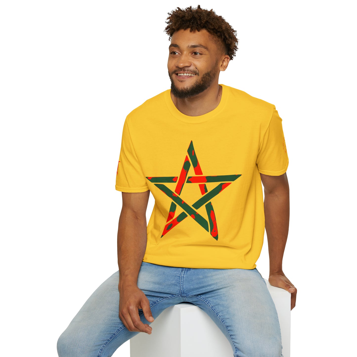 Giant Moroccan Star Green/Red