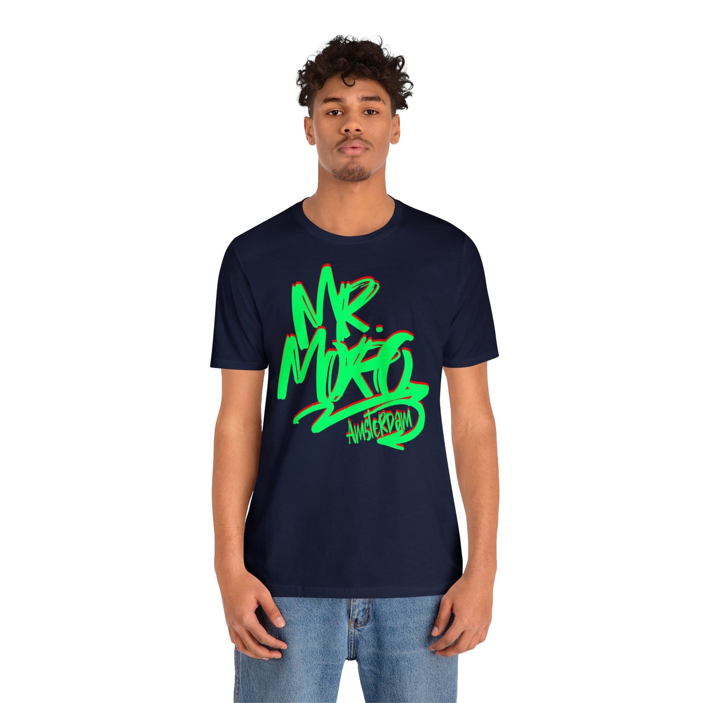 Mr.Moro Graffiti T-shirt Green/Red
