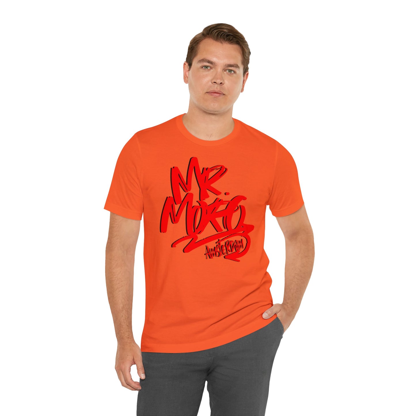 Mr.Moro Graffiti T-shirt Red/Black