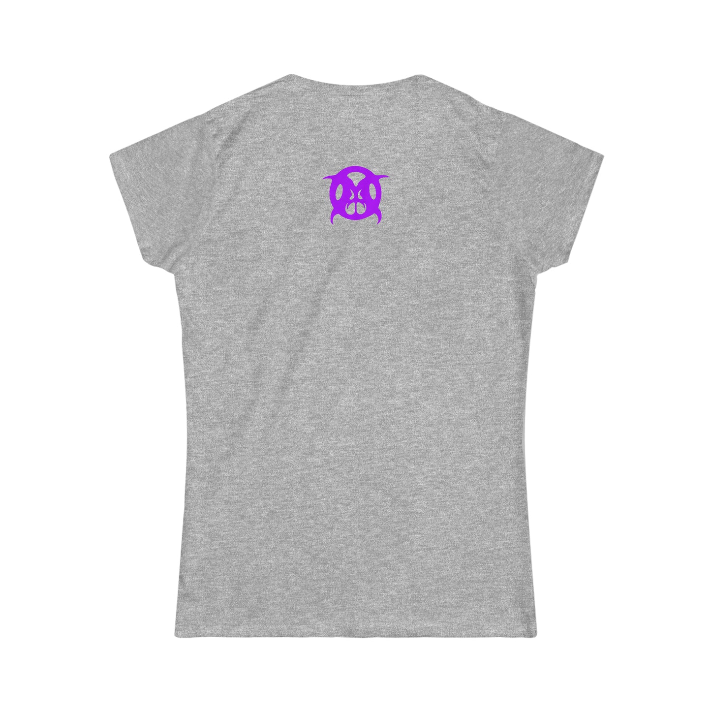 Woman's Tbourisha T-shirt Purple/White