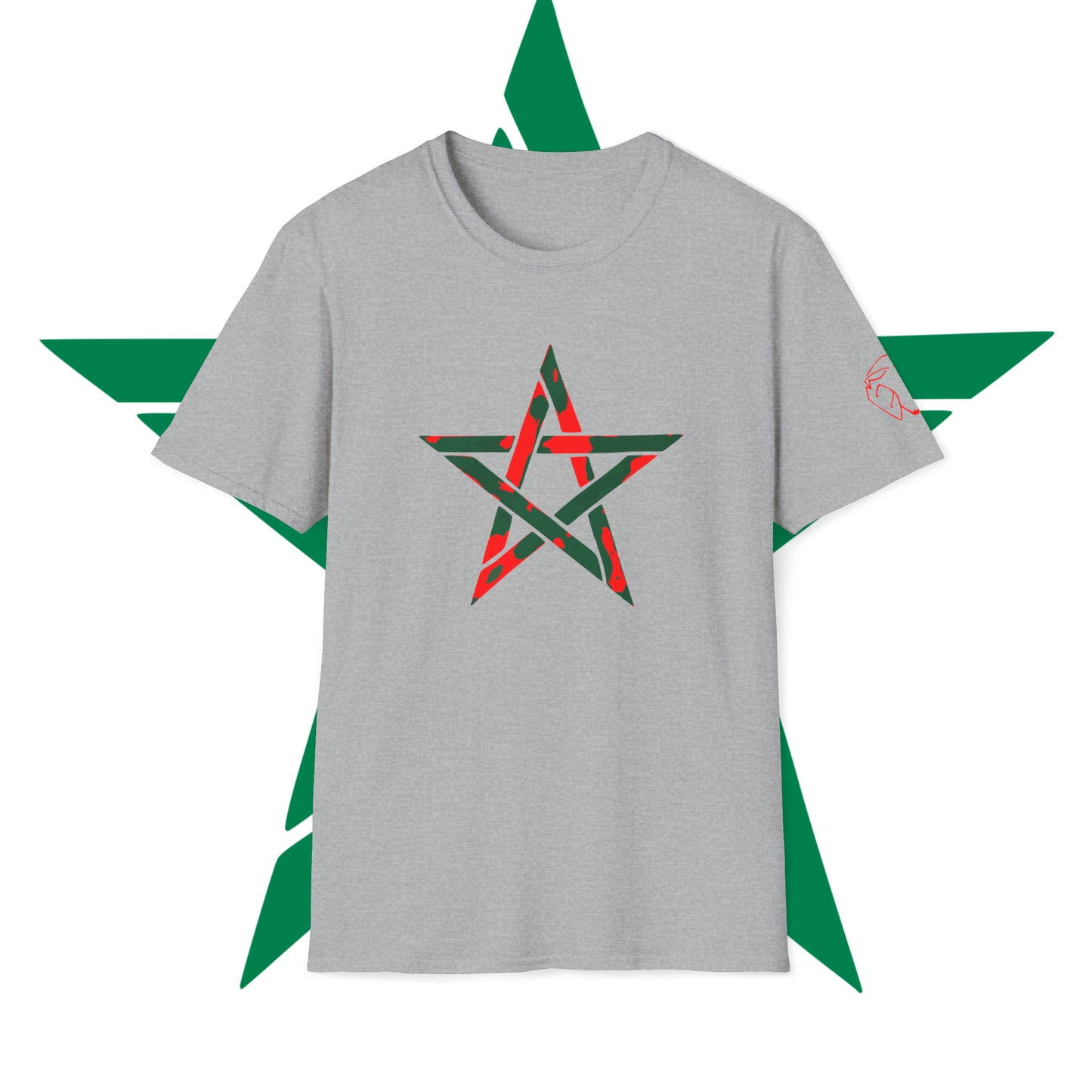 Moroccan Star Green/Red