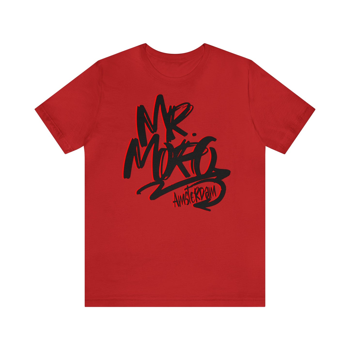 Mr.Moro Graffiti T-shirt Red/Black
