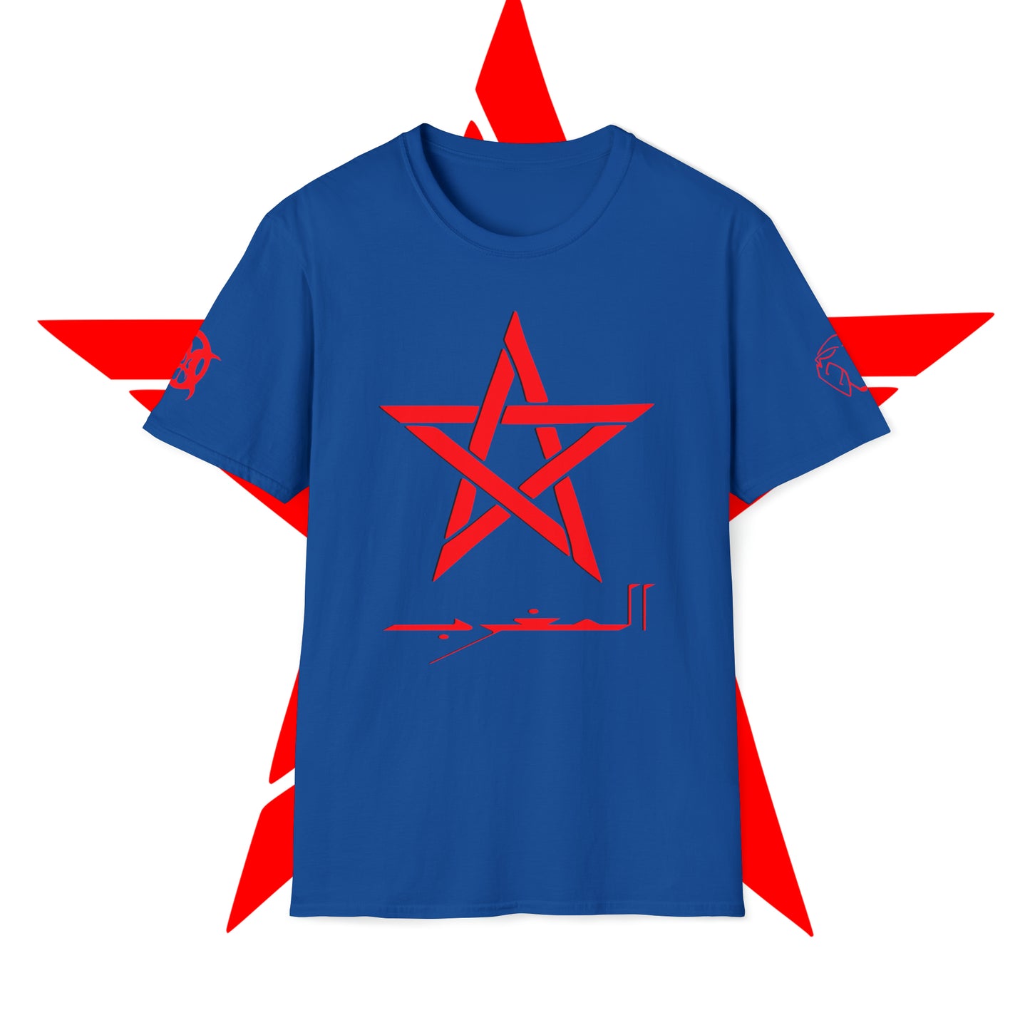 Arabic Moroccan Star Red