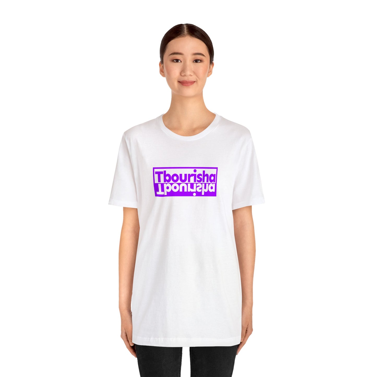 Tbourisha T-shirt Purple/White