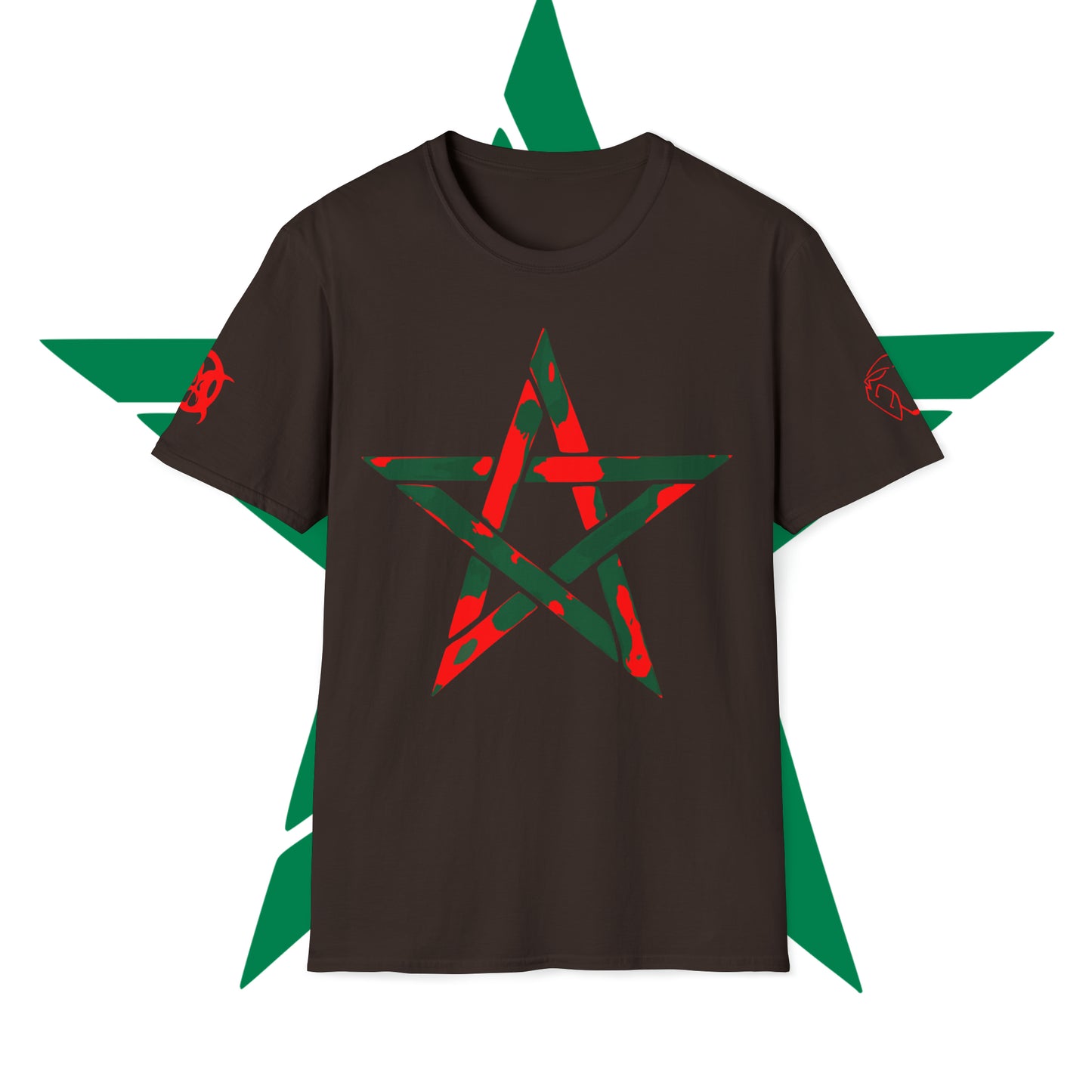 Giant Moroccan Star Green/Red