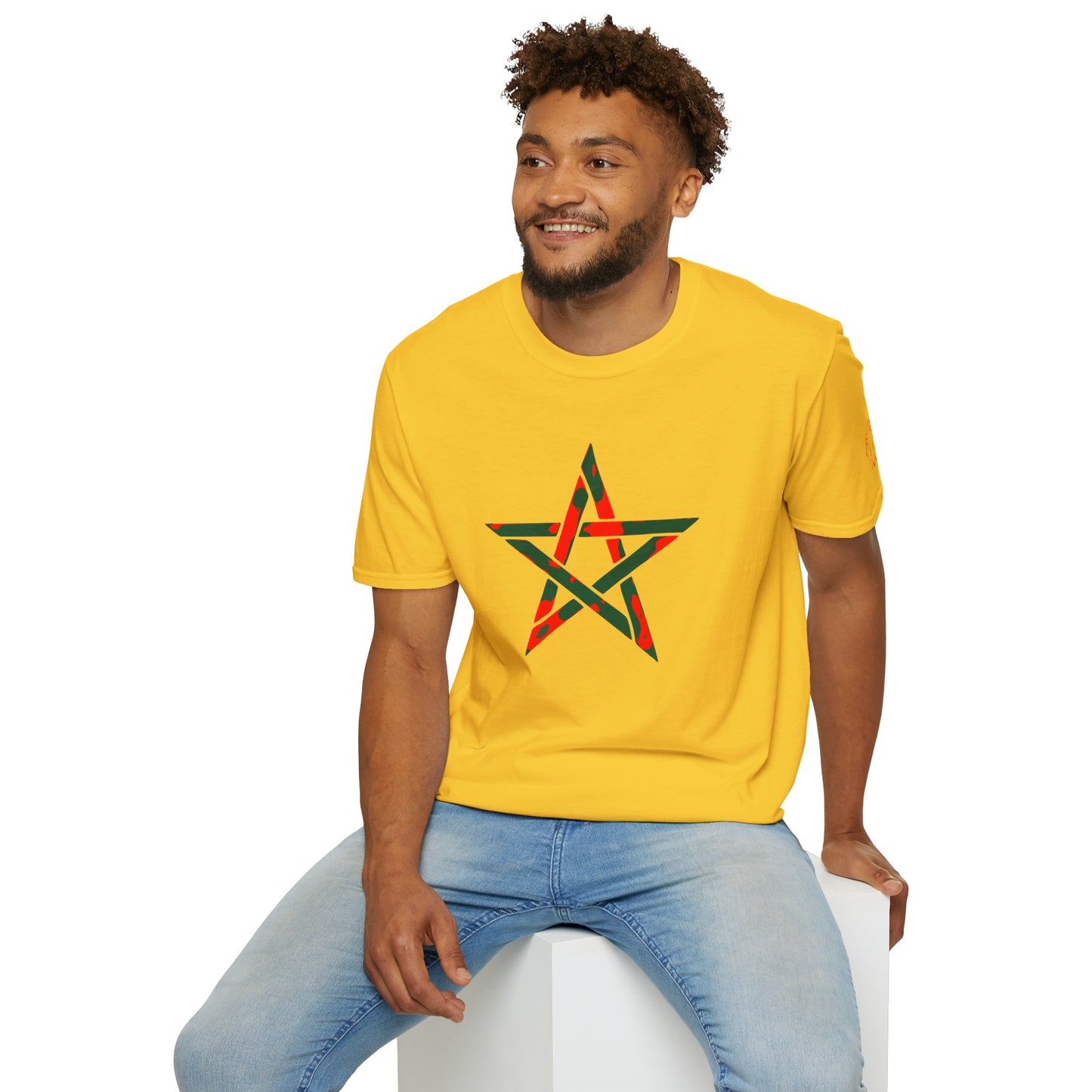 Moroccan Star Green/Red