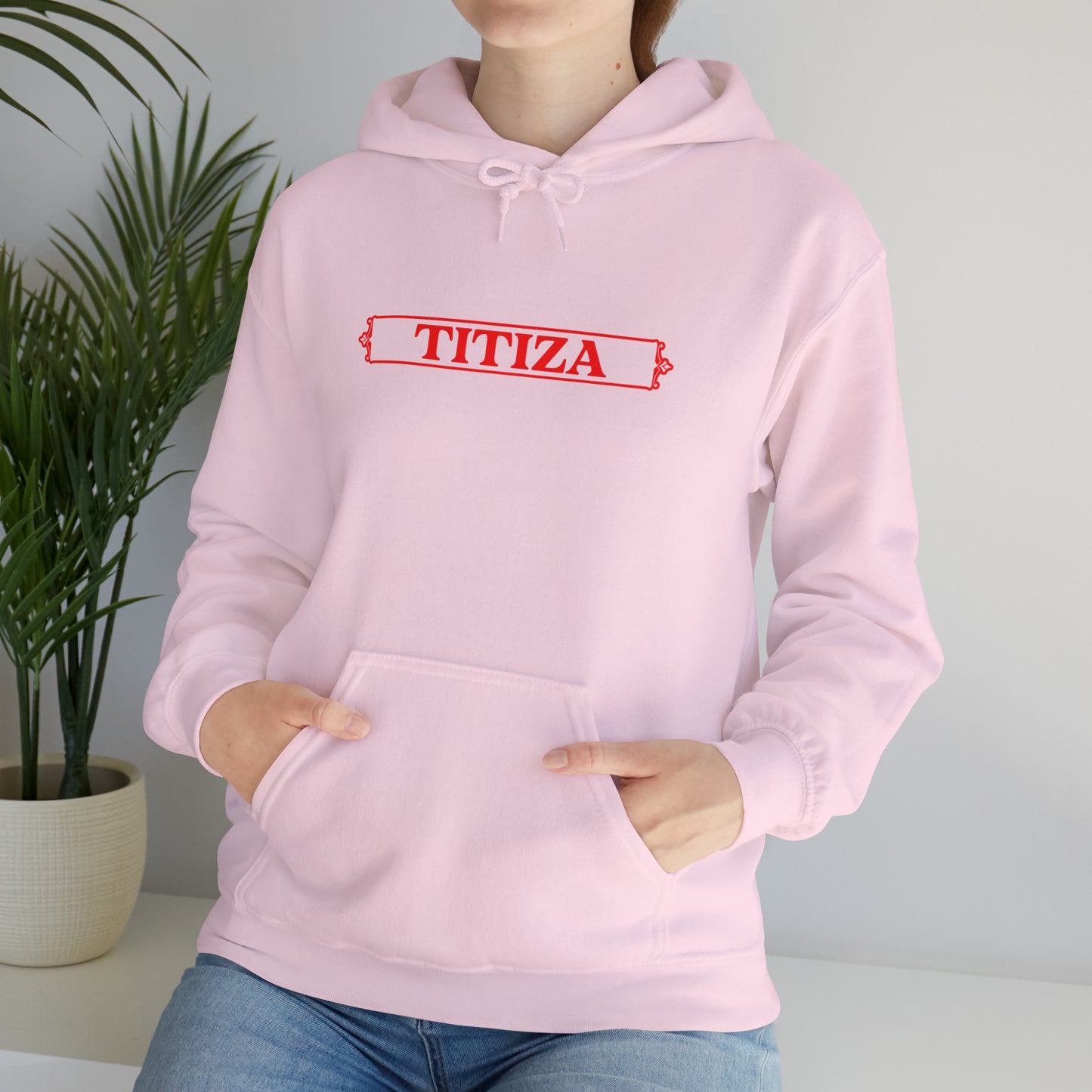 Woman's Hoodie Titza Red