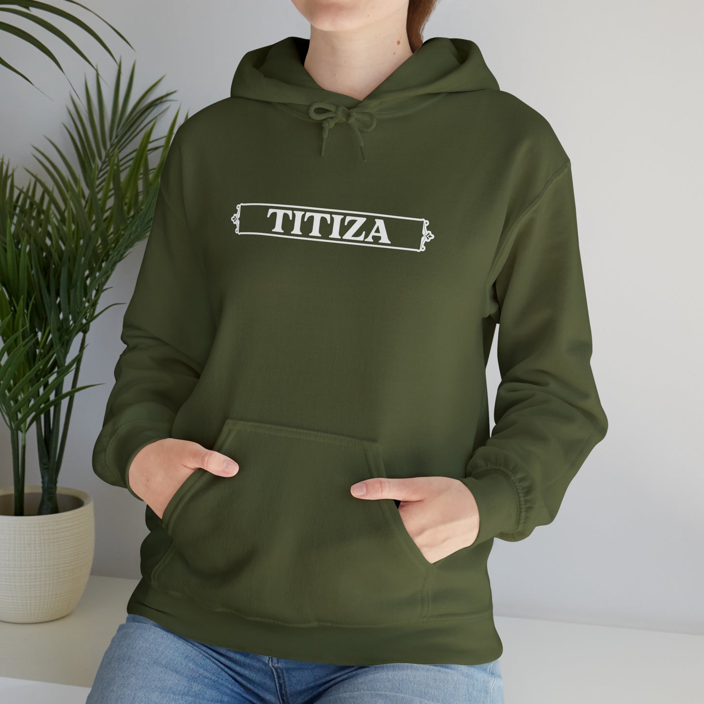 Woman's Hoodie Titza White