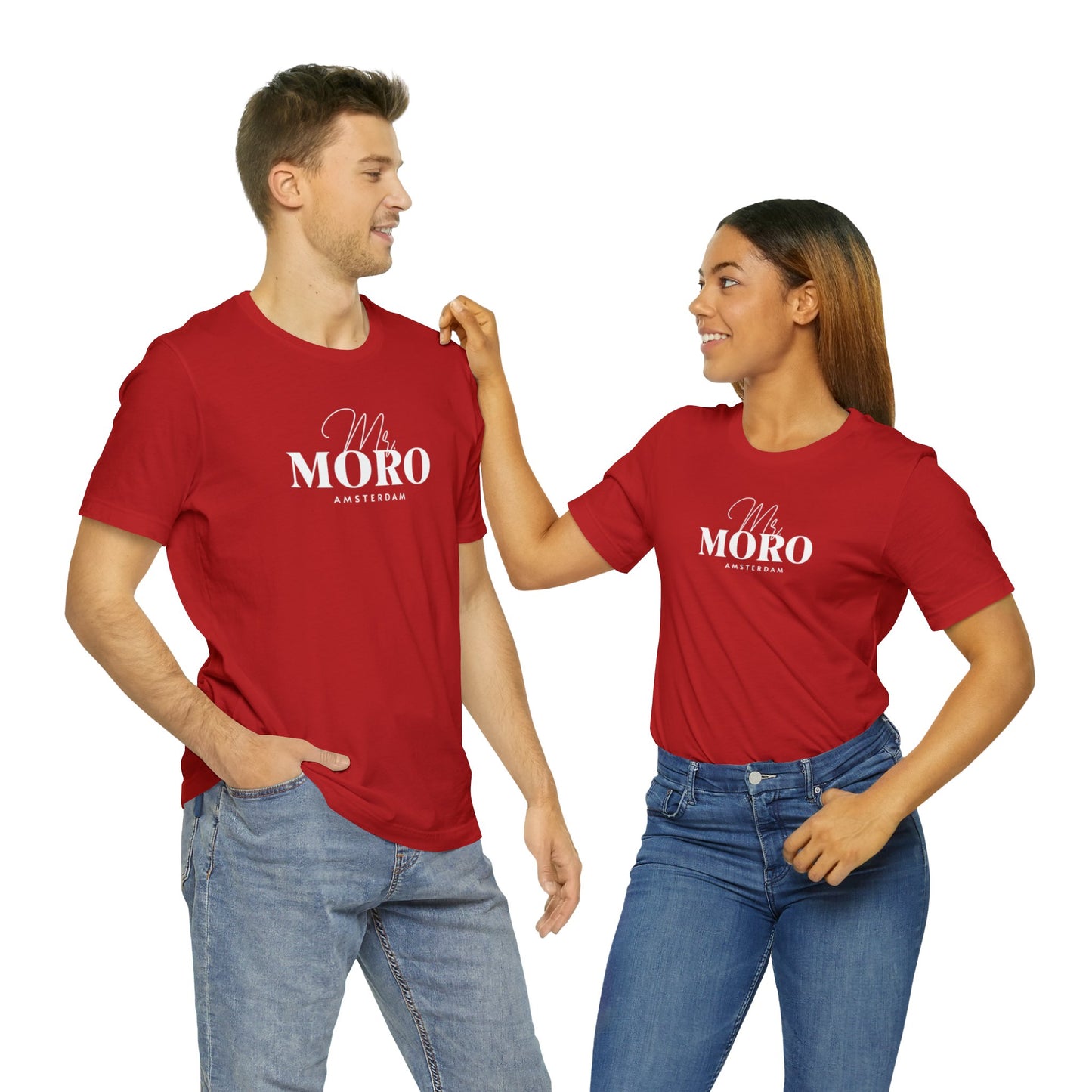 Mr.Moro Amsterdam T-shirt White