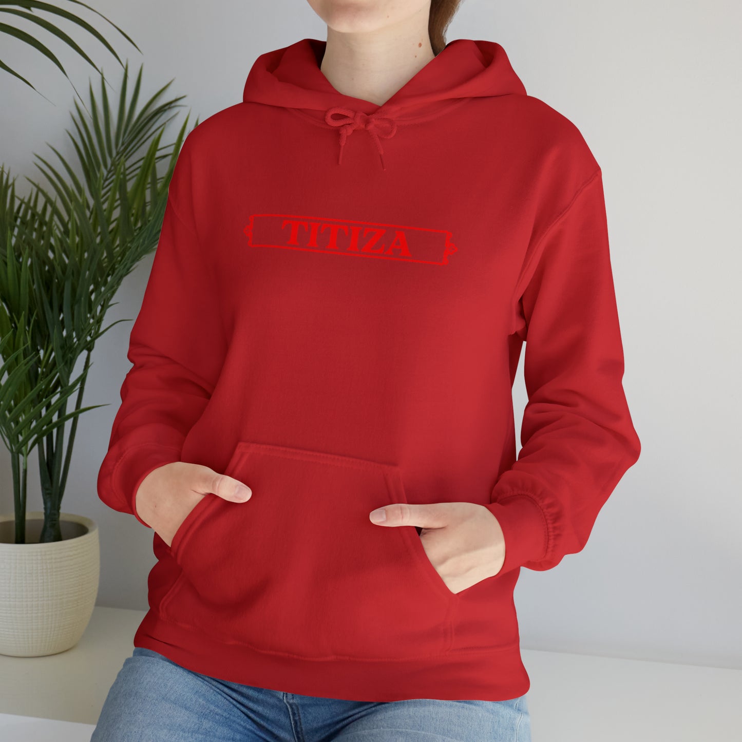 Woman's Hoodie Titza Red